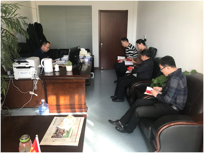 2018年2月26日，设计院党支部进行民主党员评议.png